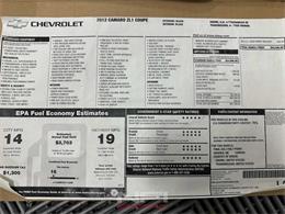 2012 Chevrolet Camaro (CC-2113699) for sale in North East, Pennsylvania
