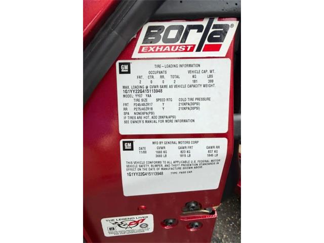 2001 Chevrolet Corvette (CC-2113782) for sale in Woodbury, New Jersey