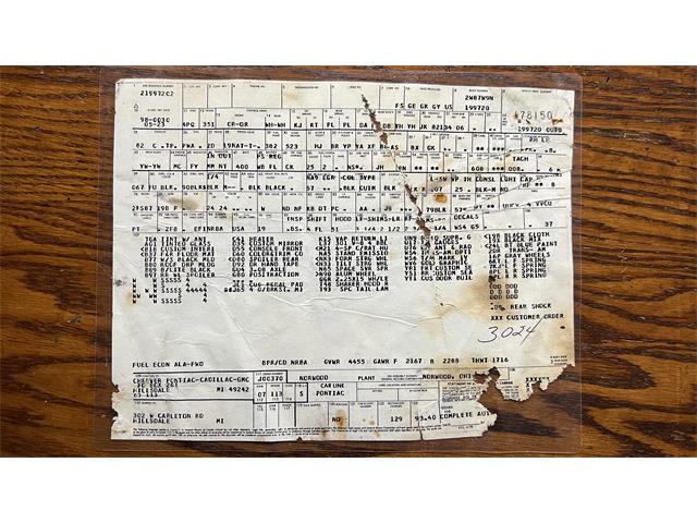 1979 Pontiac Firebird Trans Am (CC-2113821) for sale in Milford, Ohio