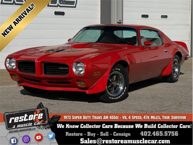 1973 Pontiac Firebird Trans Am on ClassicCars.com