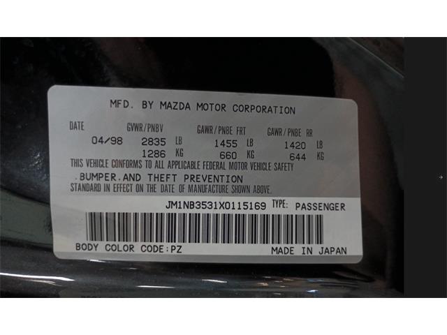 1999 Mazda MX-5 Miata (CC-2114212) for sale in Asheville, North Carolina