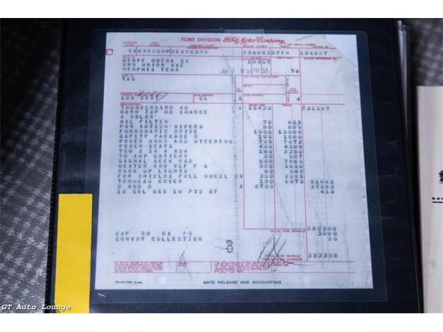 1957 Ford Thunderbird (CC-2114251) for sale in Rancho Cordova, California