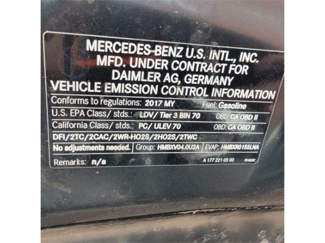 2017 Mercedes-Benz C-Class (CC-2114625) for sale in Cadillac, Michigan
