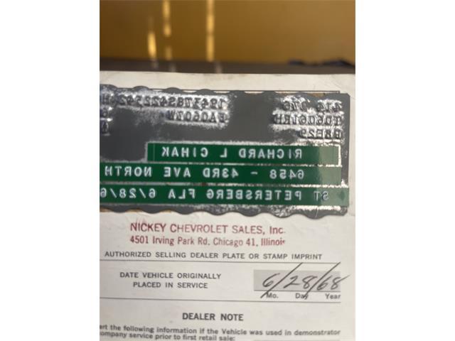 1968 Chevrolet Corvette (CC-2114762) for sale in Huntington , New York