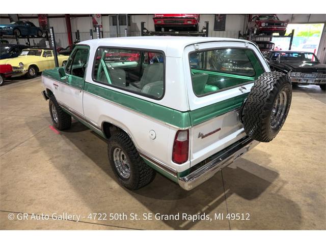 1979 Dodge Ramcharger (CC-2114888) for sale in Kentwood, Michigan