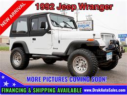 1992 Jeep Wrangler (CC-2114927) for sale in Ramsey, Minnesota