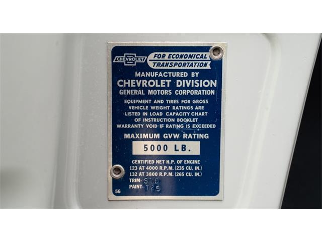 1956 Chevrolet 3100 (CC-2114954) for sale in Biloxi, Mississippi