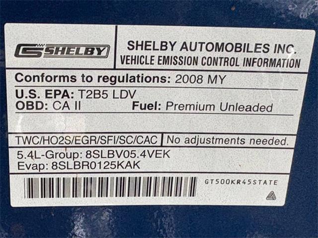 2009 Ford Shelby GT500  (CC-2115103) for sale in Bradenton, Florida