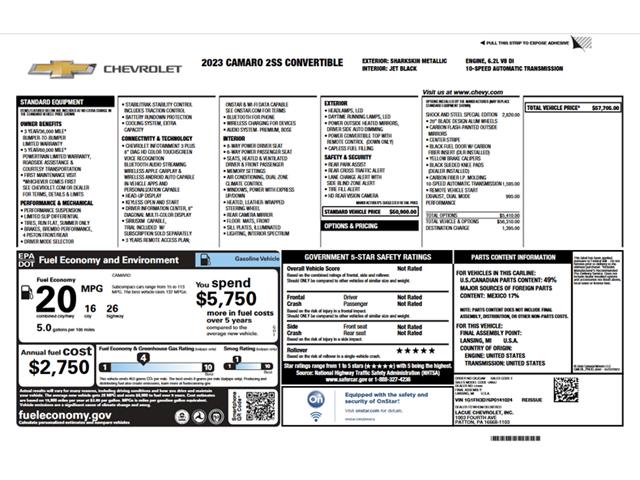 2023 Chevrolet Camaro (CC-2115116) for sale in Depew, New York