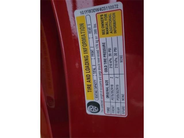 2012 Chevrolet Corvette (CC-2110517) for sale in Cadillac, Michigan