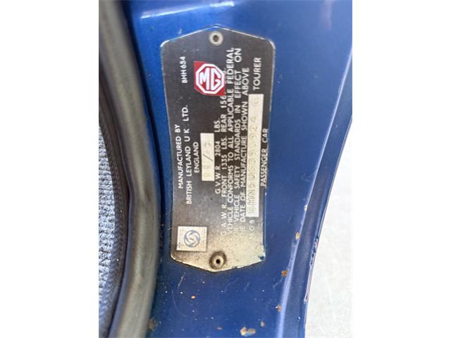 1976 MG MGB (CC-2115315) for sale in Grass Valley, California
