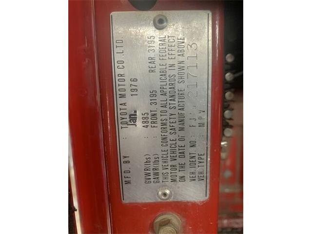 1976 Toyota Land Cruiser (CC-2110538) for sale in Cadillac, Michigan