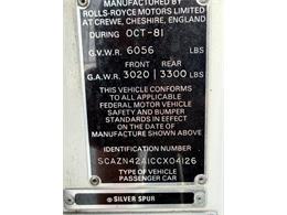 1982 Rolls-Royce Silver Spur (CC-2115459) for sale in Greensboro, North Carolina