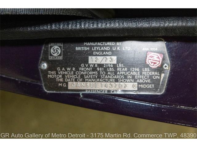 1974 MG Midget (CC-2115609) for sale in Kentwood, Michigan