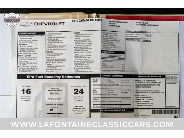 2010 Chevrolet Camaro (CC-2115772) for sale in Milford, Michigan