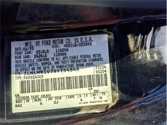1995 Lincoln Mark VIII (CC-2110602) for sale in Cadillac, Michigan