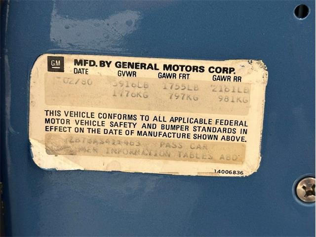 1980 Chevrolet Corvette (CC-2116020) for sale in Depew, New York