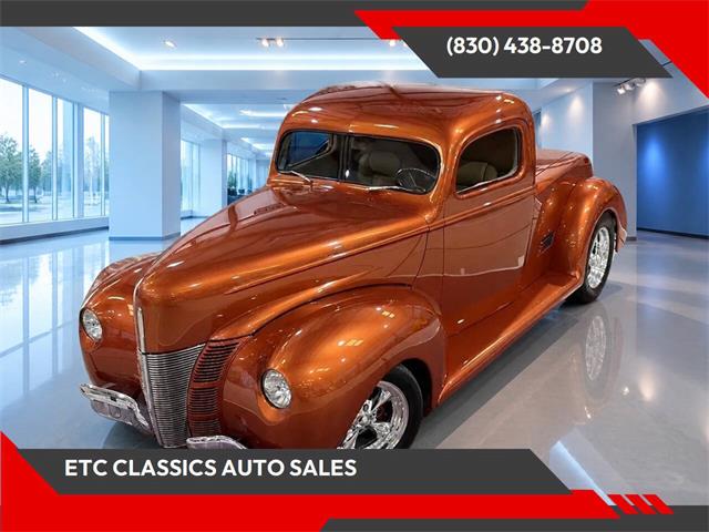 1940 Ford F100 (CC-2116133) for sale in Spring Branch, Texas