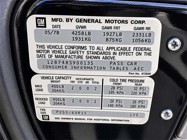 1978 Chevrolet Corvette (CC-2116144) for sale in El Cajon, California