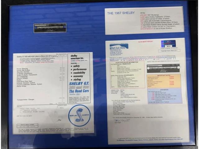 1967 Ford Mustang Fastback (CC-2116182) for sale in Greenfield, Indiana
