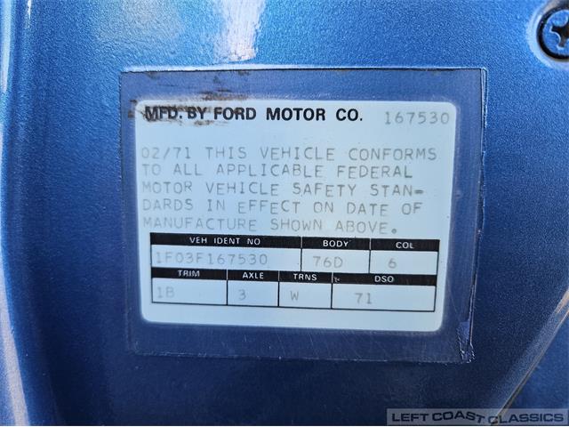 1971 Ford Mustang (CC-2116255) for sale in Sonoma, Californi