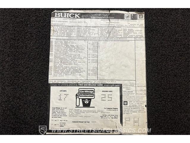 1987 Buick Grand National (CC-2116281) for sale in Ft Worth, Texas
