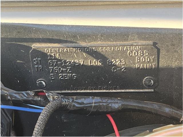 1967 Chevrolet Camaro (CC-2116419) for sale in Roseville, California