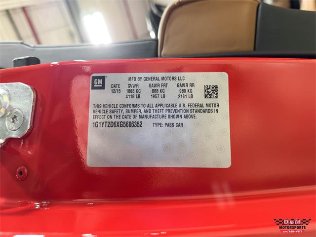 2016 Chevrolet Corvette (CC-2116522) for sale in Glen Ellyn, Illinois