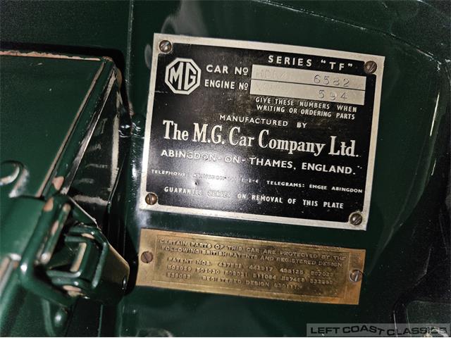 1955 MG TF 1500 (CC-2116565) for sale in Sonoma, California