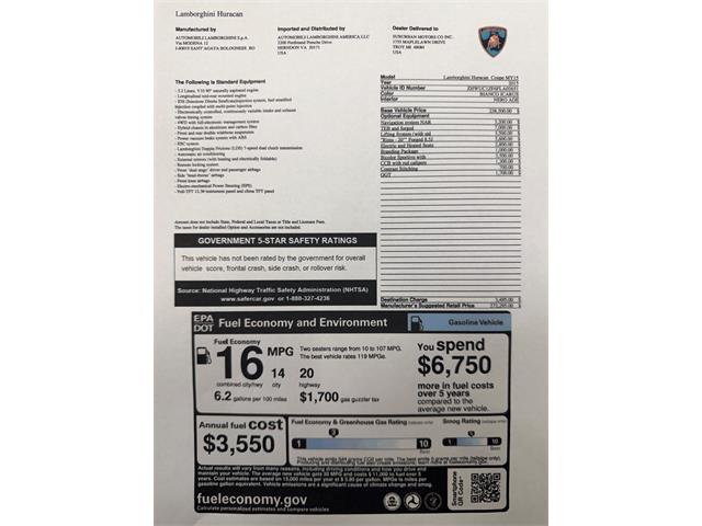 2015 Lamborghini Huracan (CC-2116901) for sale in Farmingdale, New York