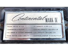 1974 Lincoln Mark IV (CC-2116954) for sale in Biloxi, Mississippi