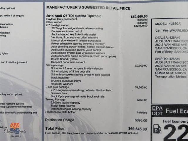 2014 Audi Q7 (CC-2116970) for sale in Mesa, Arizona