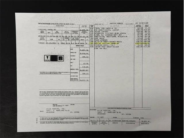 1979 Pontiac Firebird Trans Am SE (CC-2116977) for sale in Lincoln, Nebraska