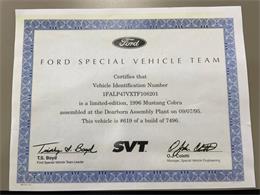 1996 Ford Mustang SVT Cobra (CC-2116981) for sale in Hilton, New York