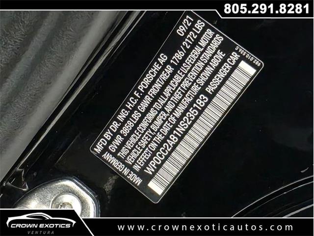 2022 Porsche 718 Spyder (CC-2117038) for sale in Ventura, California