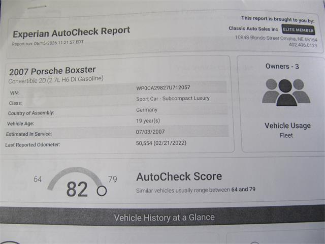 2007 Porsche Boxster (CC-2117391) for sale in Omaha, Nebraska