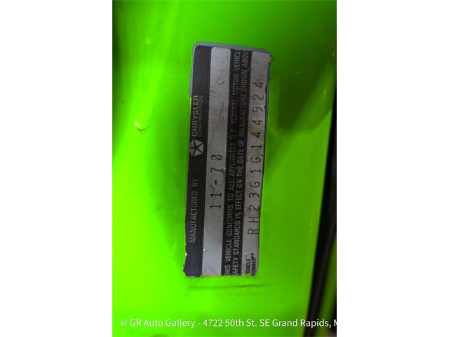 1971 Plymouth Road Runner (CC-2117433) for sale in Kentwood, Michigan