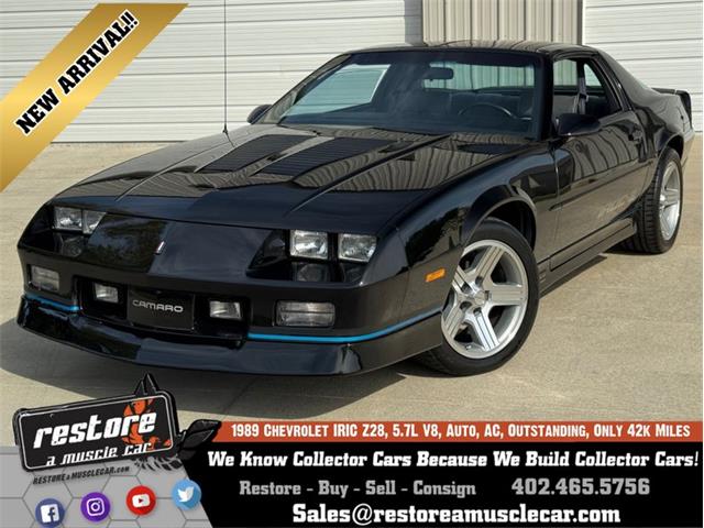 1989 Chevrolet Camaro IROC Z28 (CC-2117612) for sale in Lincoln, Nebraska