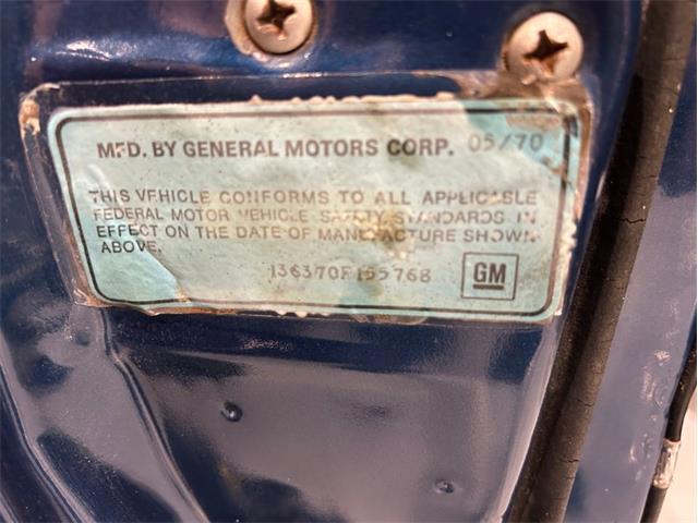 1970 Chevrolet Chevelle (CC-2117852) for sale in Greensboro, North Carolina
