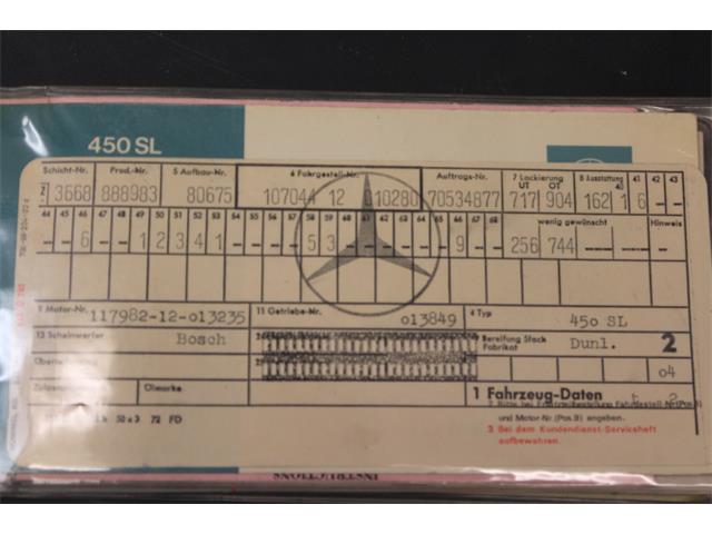 1973 Mercedes-Benz 450SL (CC-2118236) for sale in Elyria, Ohio