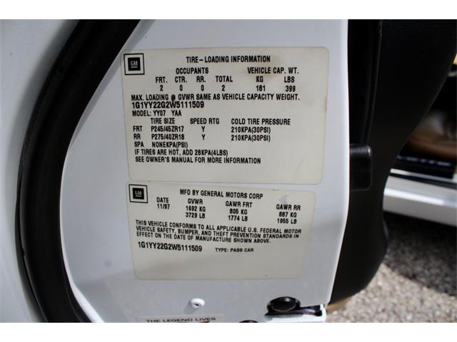 1998 Chevrolet Corvette (CC-2118430) for sale in Sarasota, Florida