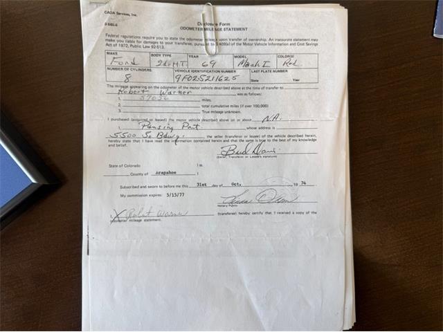 1969 Ford Mustang (CC-2118754) for sale in Greene, Iowa