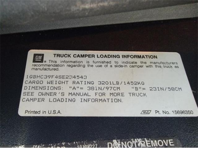 1996 Chevrolet 3500 (CC-2118798) for sale in Cadillac, Michigan