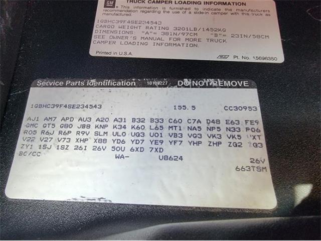 1996 Chevrolet 3500 (CC-2118798) for sale in Cadillac, Michigan
