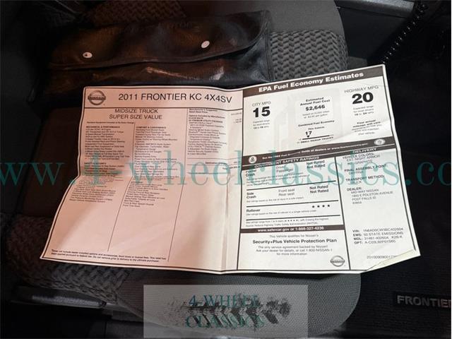 2011 Nissan Frontier (CC-2118831) for sale in Holland , Michigan