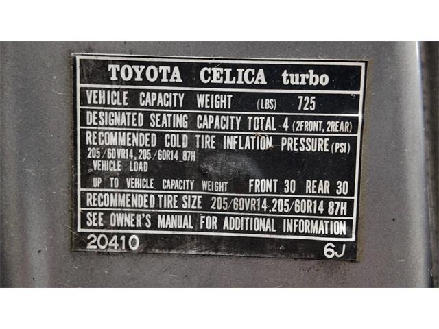 1988 Toyota Celica (CC-2119122) for sale in Sioux Falls, South Dakota