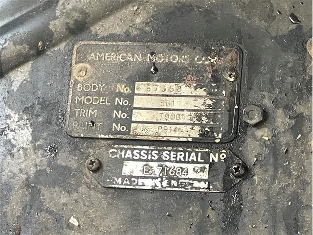 1960 Nash Metropolitan (CC-2119154) for sale in Great Bend, Kansas