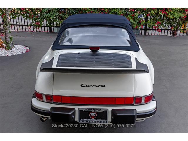1988 Porsche 911 Carrera Cabriolet (CC-2119210) for sale in Beverly Hills, California
