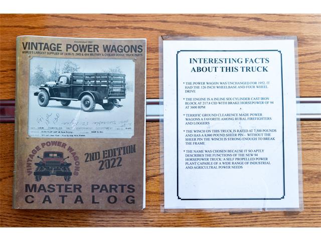 1952 Dodge Power Wagon (CC-2119474) for sale in Southampton, New York