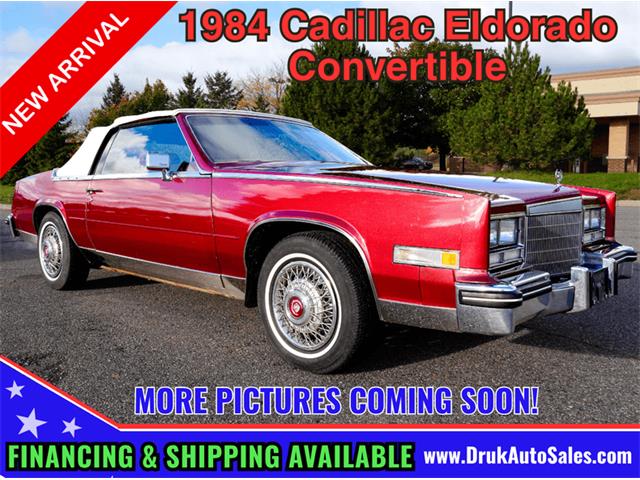 1984 Cadillac Eldorado (CC-2119640) for sale in Ramsey, Minnesota